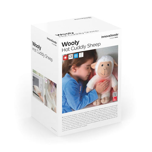 Oveja Wooly con Efecto Calor y Frío — Confort Térmico para Dormir Mejor