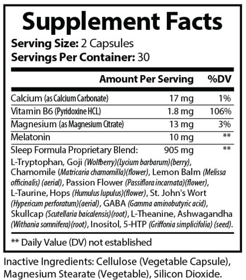 Pure Sleep — Suplemento Natural para un Sueño Profundo y Reparador