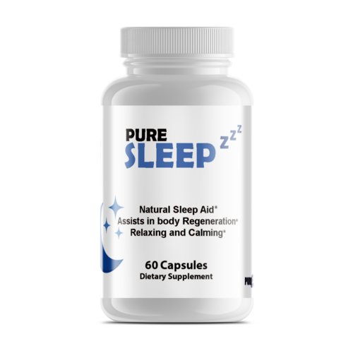 Pure Sleep — Suplemento Natural para un Sueño Profundo y Reparador