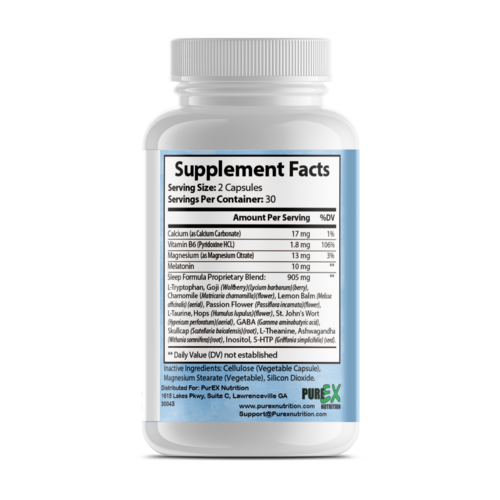 Pure Sleep — Suplemento Natural para un Sueño Profundo y Reparador