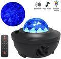 Luz Nocturna Proyector LED — Olas y Estrellas para un Ambiente de Calma